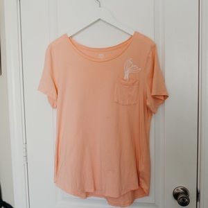 Mermaid pocket tee